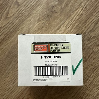 Carrier HN53CD208 / Essex 154-D0K3 Contactor D11
