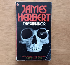 JAMES HERBERT 'THE SURVIVOR' 1st UK PAPERBACK EDITION  1977 VINTAGE HORROR