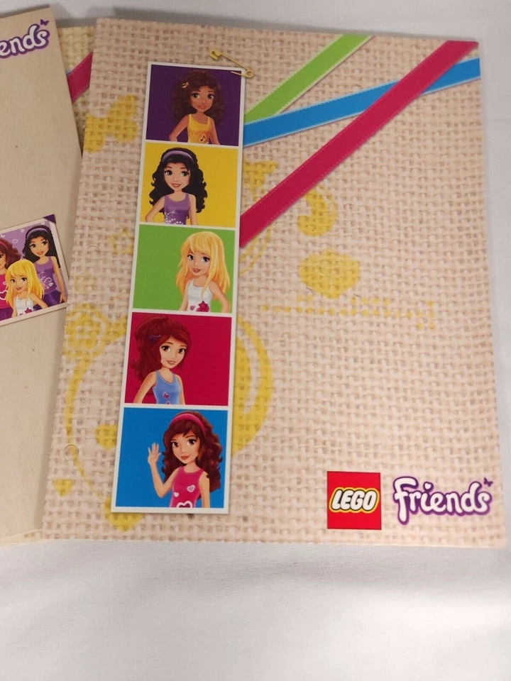 Lote de 6 Carpetas escolares LEGO FRIENDS niñas Carpeta Portafolio Foto 3 de 4