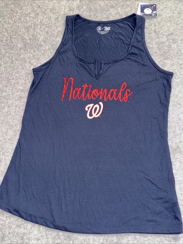 MLB Washington Nationals Navy Tank Top Sleeveless Shirt campus lifestyle L NWT - Bild 2 von 12