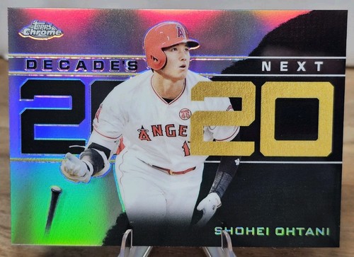 2020 Topps Chrome Update Shohei Ohtani Decade's Next #DNC-18 LA Angels/Dodgers