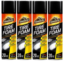 Armor All Tire Foam Automotive Protectant Foam, 20 OZ (4 Pack)