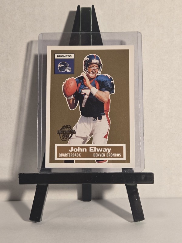 2005 Topps Turn Back the Clock John Elway #3 Denver Broncos Card!