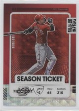 2021 Contenders Season Ticket Optic Red Wave Prizm Nick Castellanos Nicholas 1c7