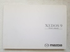MAZDA XEDOS 9 Car Owners Manual AUG 1998 #8N17-EE-98H