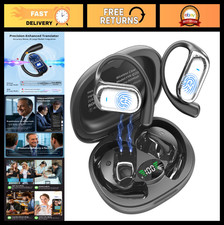 Real-Time AI Translation Earbuds, 199 Languages, No Subscription, Smart 6-in-1