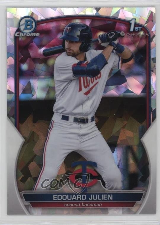 2023 Bowman Chrome Prospects Atomic Refractor Edouard Julien #BCP-82 1a39