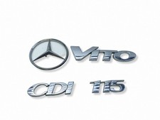 Mercedes-Benz Vito Viano W639 2003 Herstelleremblem / Schriftzug Diesel Mercedes-Benz Vito Viano W639 2003 Herstelleremblem / Schriftzug Diesel