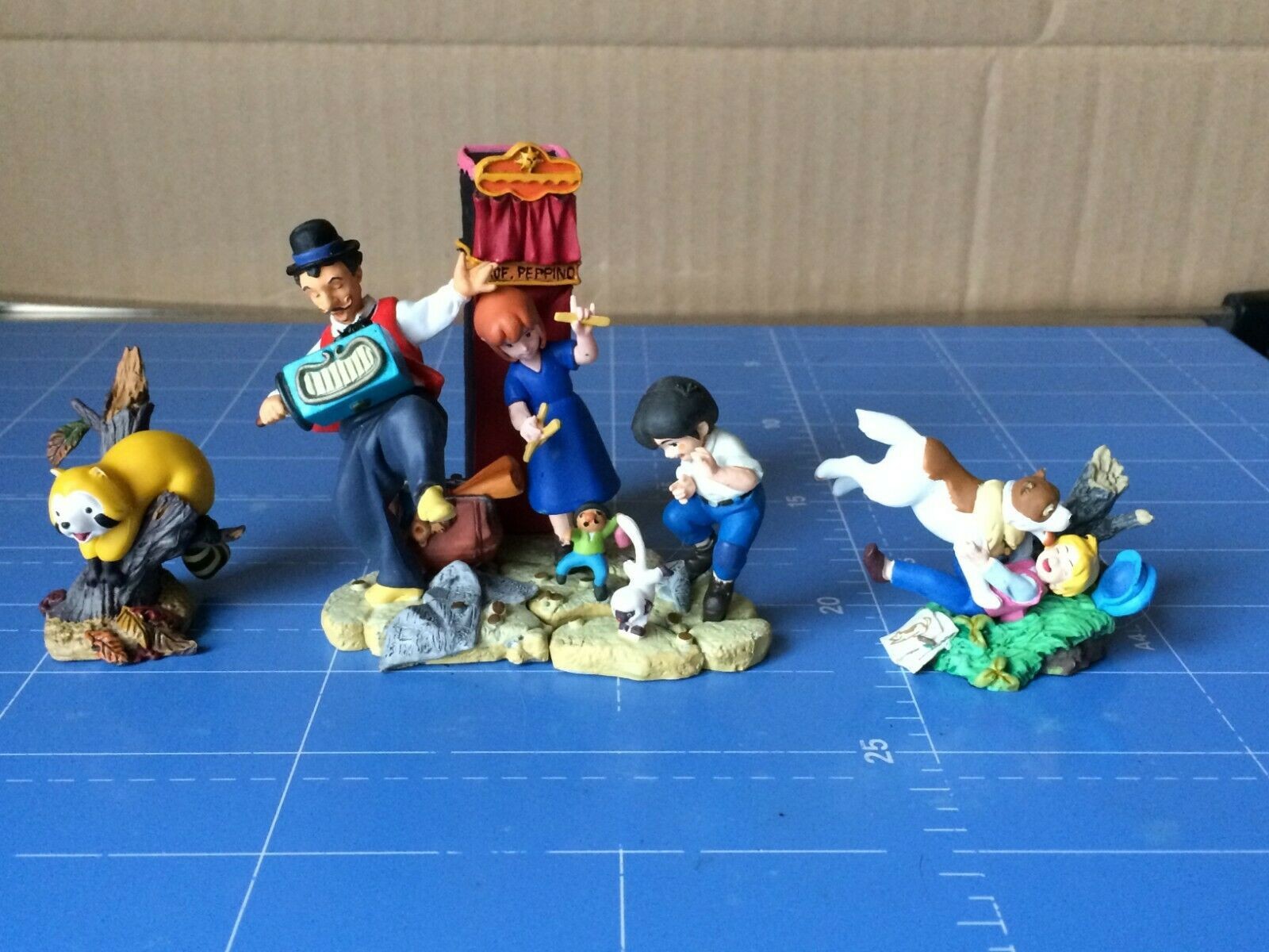 НАБОР из 5 фигур ТЕАТР МИРОВЫХ ШЕДЕВРОВ ЧАСТЬ 1 САМПЭЙ НЕГОДЯЙ МАРКО Кайедо Япония