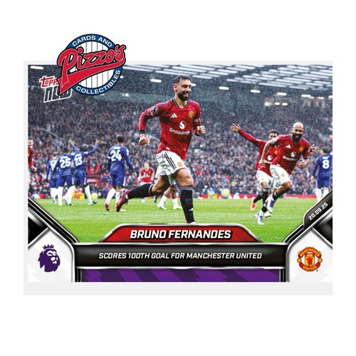 Bruno Fernandes - 2025-26 Premier League Topps NOW® - Card 21 - PR: 2198