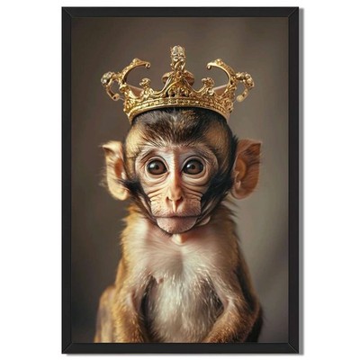 Monkey King Portrait Wall Art Canvas Oil Paintings Reproduction