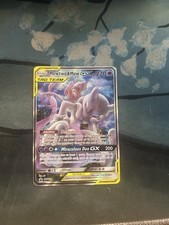 Pokémon TCG Mewtwo & Mew GX SM191 Tag Team Black Star Promo Sun & Moon Damaged on eBay