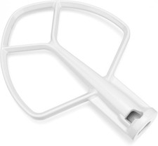 K5AB K5SS Coated Flat Beater Replacement for Kitchenaid 5 Qt Bowl Mixer K4 K5...