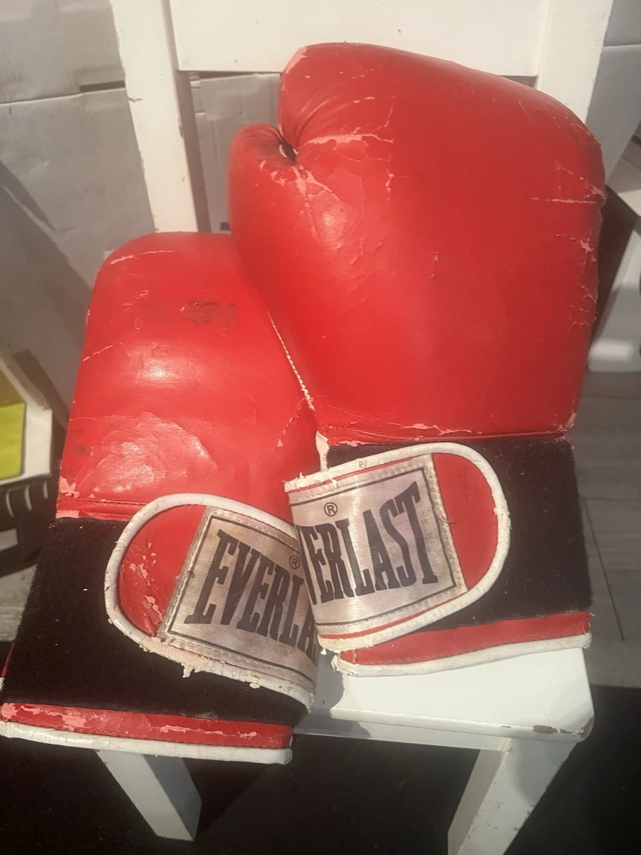 Everlast Red Boxing Gloves 14 oz. Weight for sale | eBay