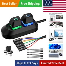 PC Power Button, Desktop Switch Splitter ON Off Reset SW HDD LED PC External ...