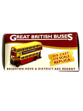 ATLAS 1/76 Brighton Hove & District AEC Regent Great British Buses New and Boxed