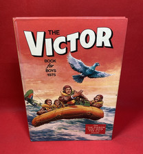 The Victor Book for Boys 1975 hardback  1975 D. C.Thomson & Co. Ltd.