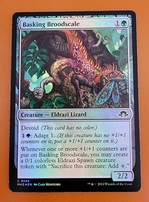 1x Basking Broodscale | FOIL | Modern Horizons 3 | MTG Magic Cards