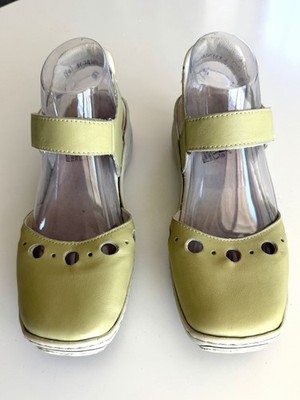 Rieker Womens Citron Mary Jane Daisy Comfort Leather Size 39 8.5 US