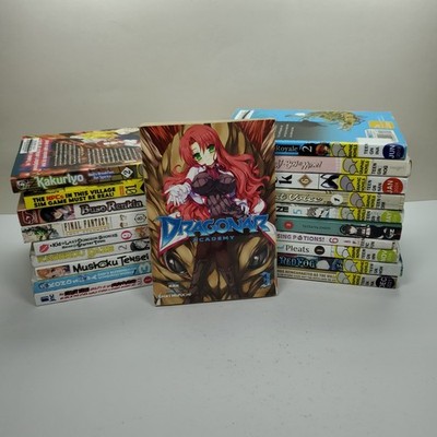 20 Mixed Manga Lot English PB Set, Buso Renkin, Kagerou Daze & More