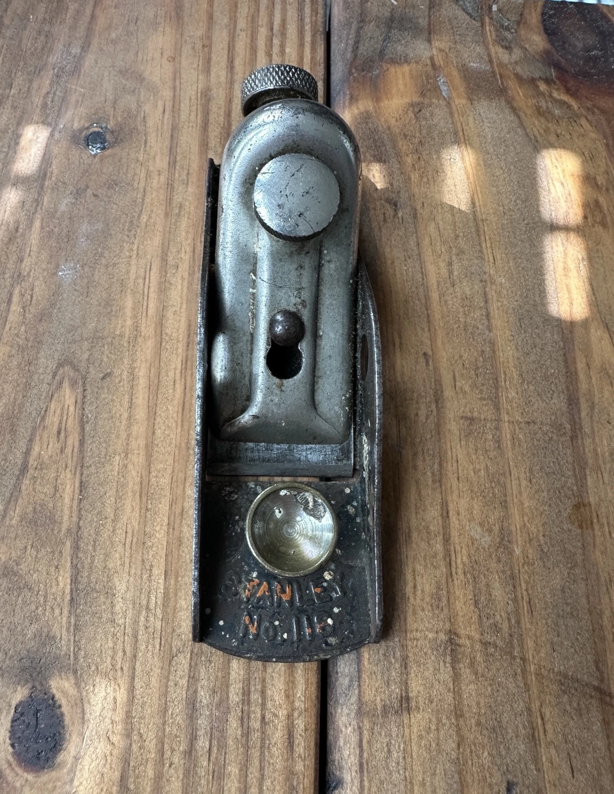Antique Stanley No 118 Metal Plane.