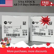 New Allen-Bradley 100-C16D10 100-C IEC Contactor 16 A,110V 50 Hz / 120V 60 Hz