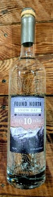 Found North Snow Day Whiskey Bottle, Empty