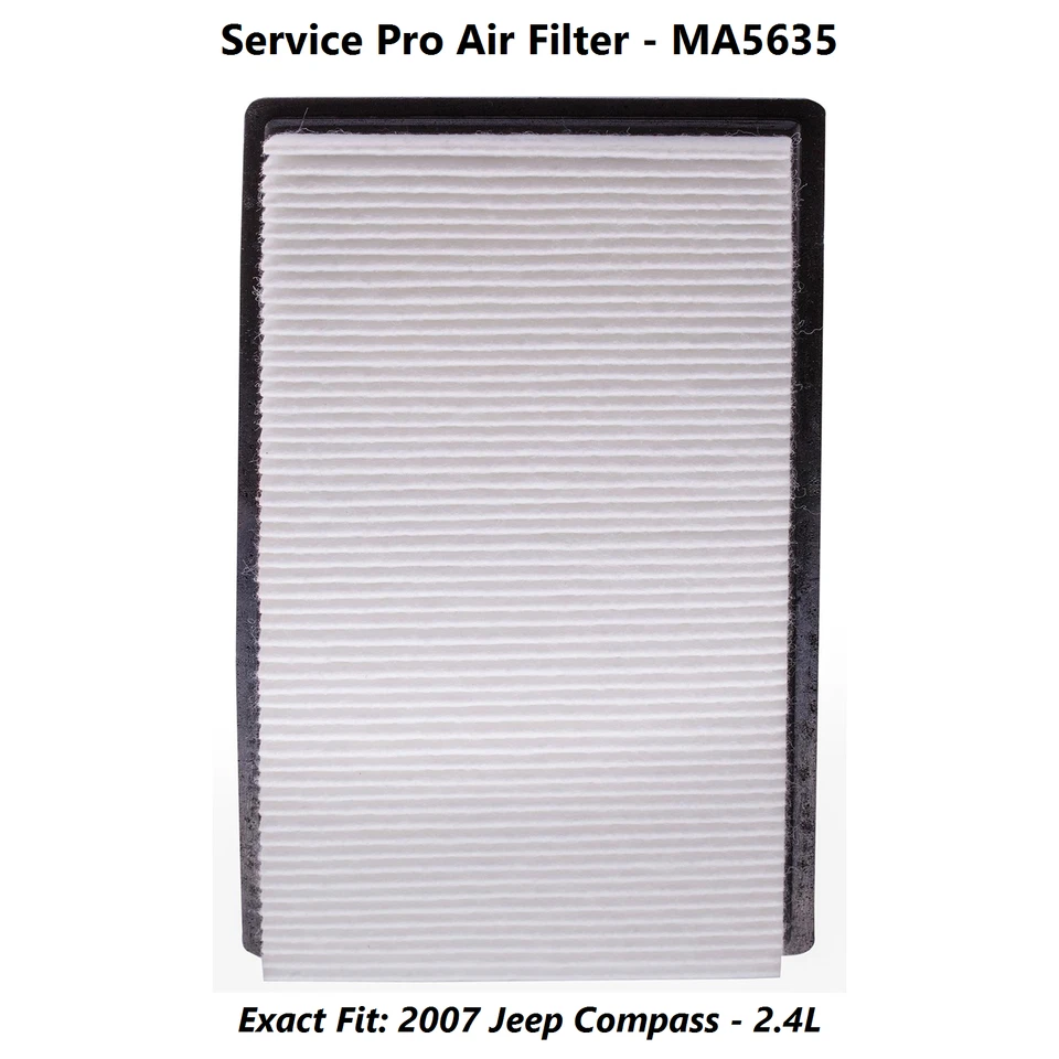 2007 Jeep Compass 2.4L Complete Cabin, Air & Oil Filter Kit (5W-20) - Image 4 of 4