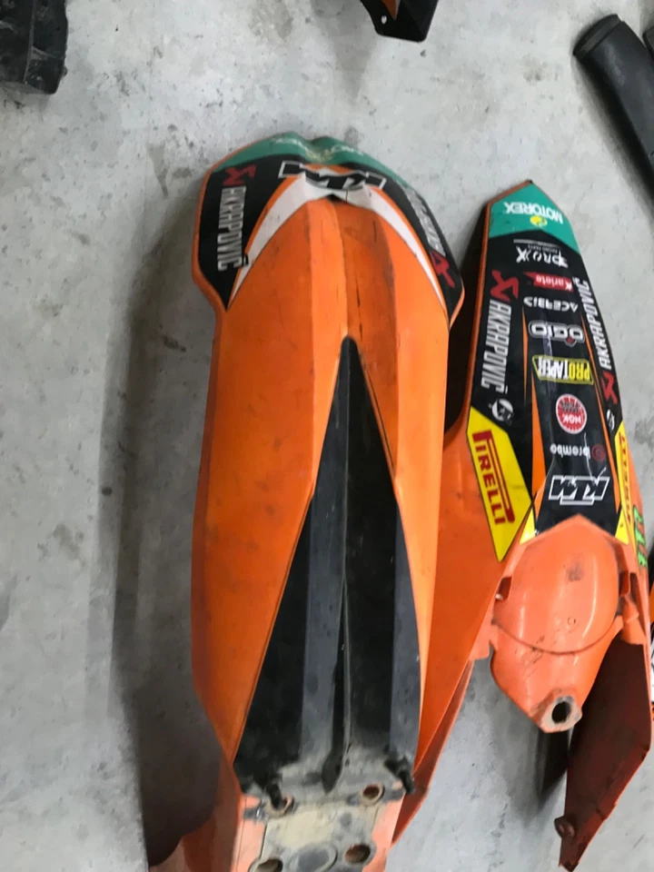 Plastic Body Kit KTM XC-W XCF-W EXC EXC-F 2004-2007 125/200/250/300/400/450/525 - Image 2 of 4