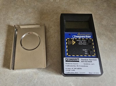 SE International Inspector Handheld Radiation Alert Monitor Detector Fallout