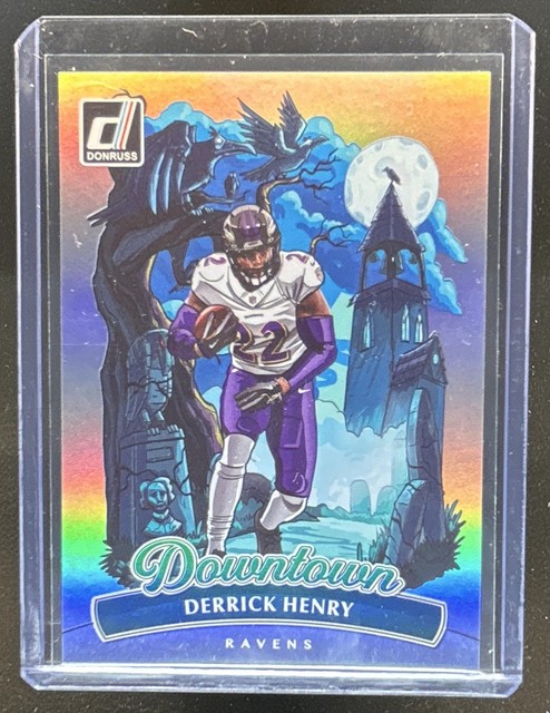 2025 Panini Donruss Derrick Henry Downtown! SP #3 Ravens