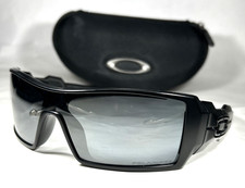 Oakley Oil Rig 03-464 Matte Black Sunglasses 129