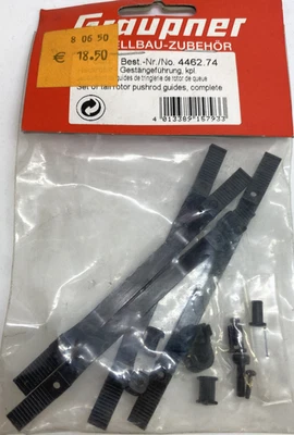 Jeu complet de guides de trianglerie de rotor de queue 4462.74 Graupner - Photo 1/2