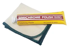 Simichrome All Metal Polish Tube with Polishing Cloth (Single)