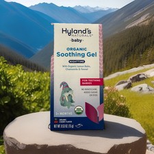 Hyland's Naturals Baby Organic Soothing Gel Nighttime For Teething Cherry 11/25