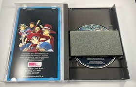 Popful Mail Magical Fantasy Adventure (Sega CD, 1995) CIB Manual Reg Card & Foam