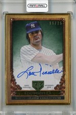2023 Topps Gilded Collection Lou Piniella Gallery Gold Auto /25