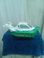 Carrozzeria passeggino vintage Kyosho Inferno MP-5 RC - verde/bianco, originale 1995...