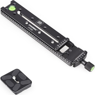 LP200 Long Quick Release Plate 200mm Arca Swiss Rail Nodal Slide Metal Clamp
