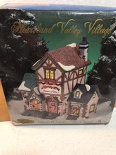 Heartland Valley Village O'Well Flowers & Gifts Shop Lighted Christmas 1999
