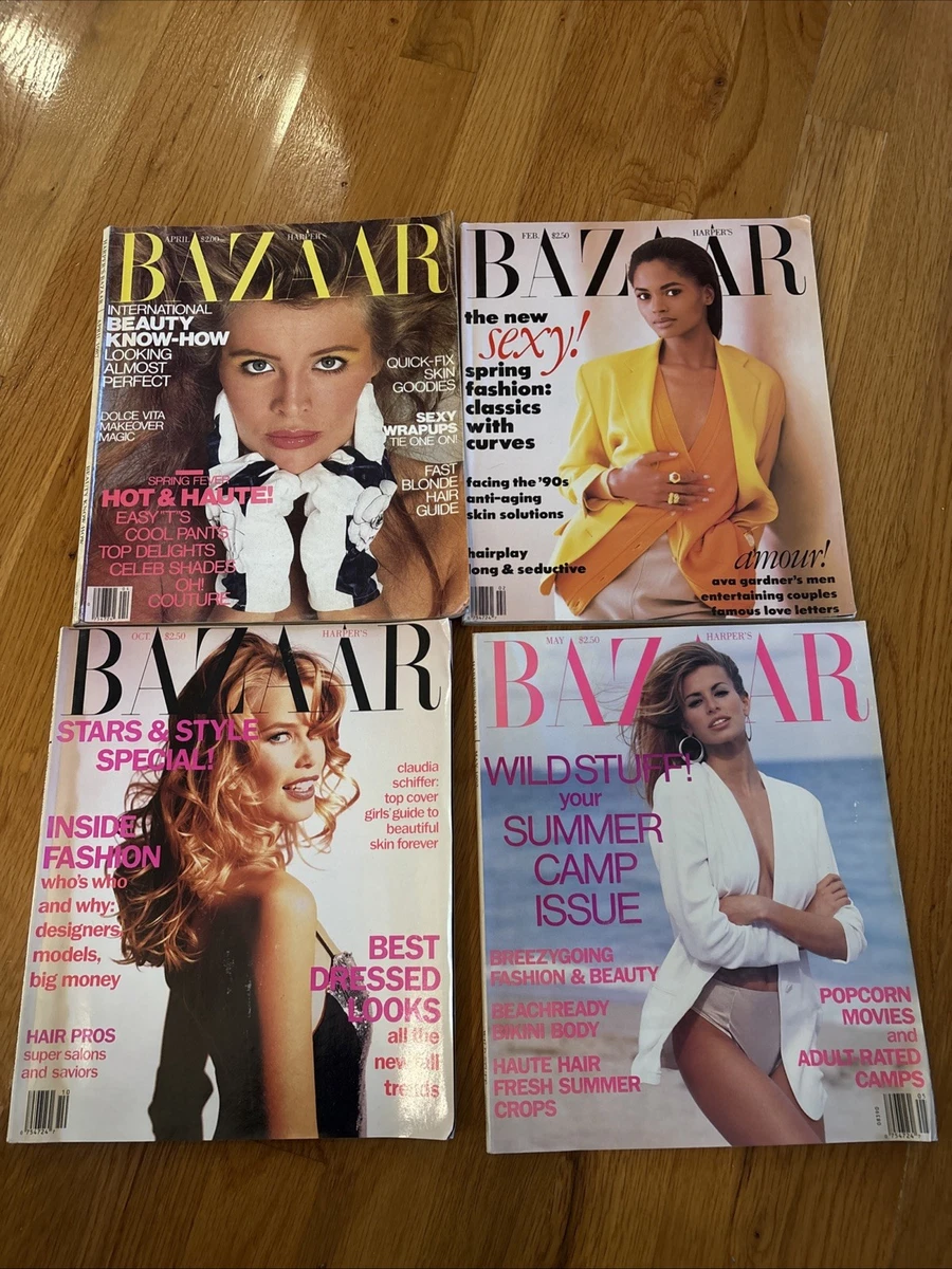 25+ Fashion Harper's Bazaar 1980-1999 Magazines for sale | Updated