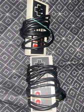 OEM Nintendo NES Controllers (2) – Original NES-004 – Untested