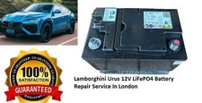 Lamborghini Urus 12V LiFePO4 Battery Repair Service In London Same Day Repair