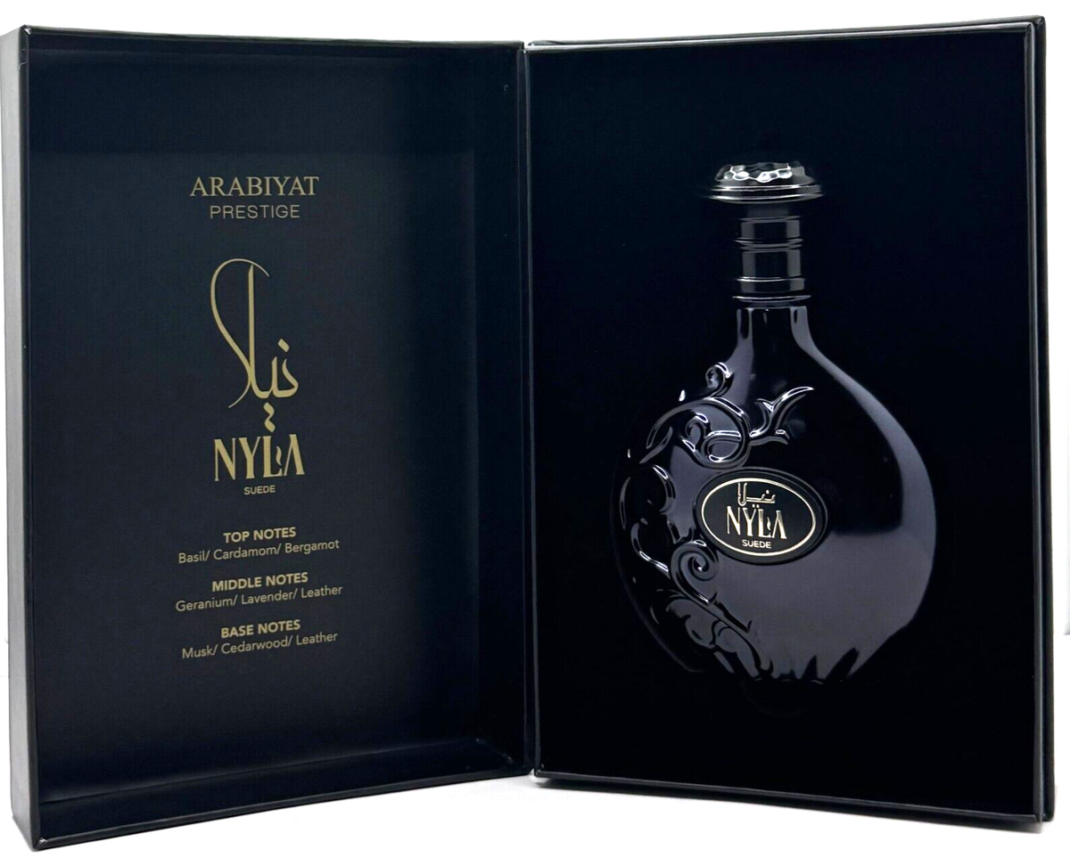 ARABIYAT PRESTIGE NYLA SUEDE EAU DE PARFUM SPRAY UNISEX 2.7 Oz