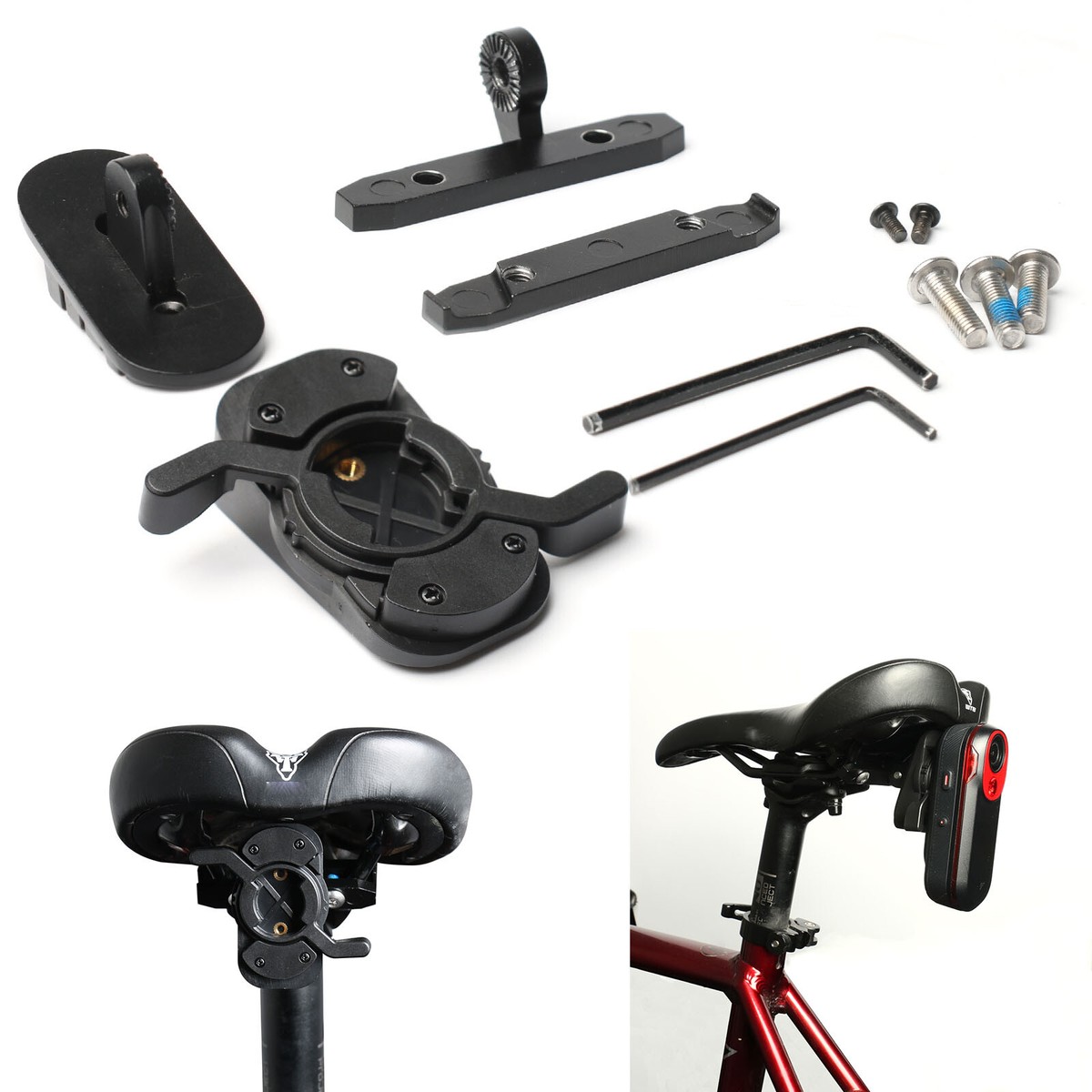 Garmin Radar LICHIFIT Bicycle Saddle Bow Mount For Garmin Varia
