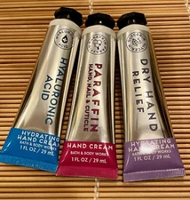 3 Bath & Body Works Shea Butter Mini Hand Cream Hydrating Dry Relief Cuticle