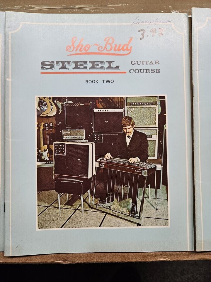 Vintage Sho Bud Steel Guitar Course Books 1&2 eBay