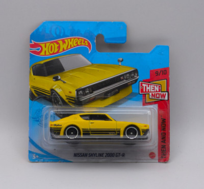 Hot Wheels Nissan Skyline 2000 GT-R GTB39 180/250 Then and Now 9/10