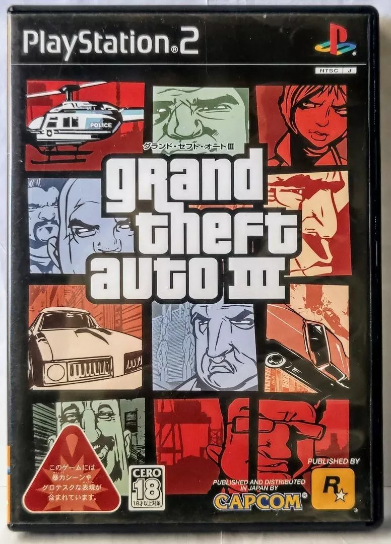 PS2 PlayStation 2 GTA Grand Theft Auto - 4 Game Lot - Tested Working