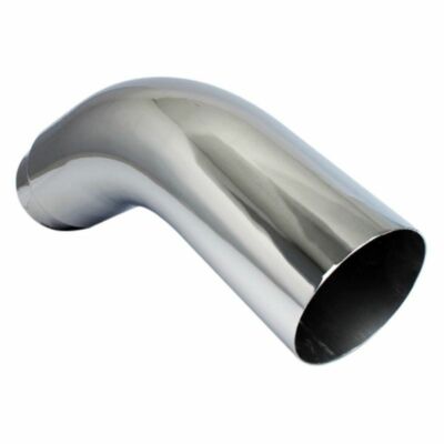DIESEL CHROME ELBOW EXHAUST TURNDOWN ELBOW TIP 5'' INLET 6'' OUTLET 23'' OA